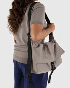 Baggu Nylon Messenger Bag - Dove^ Bags