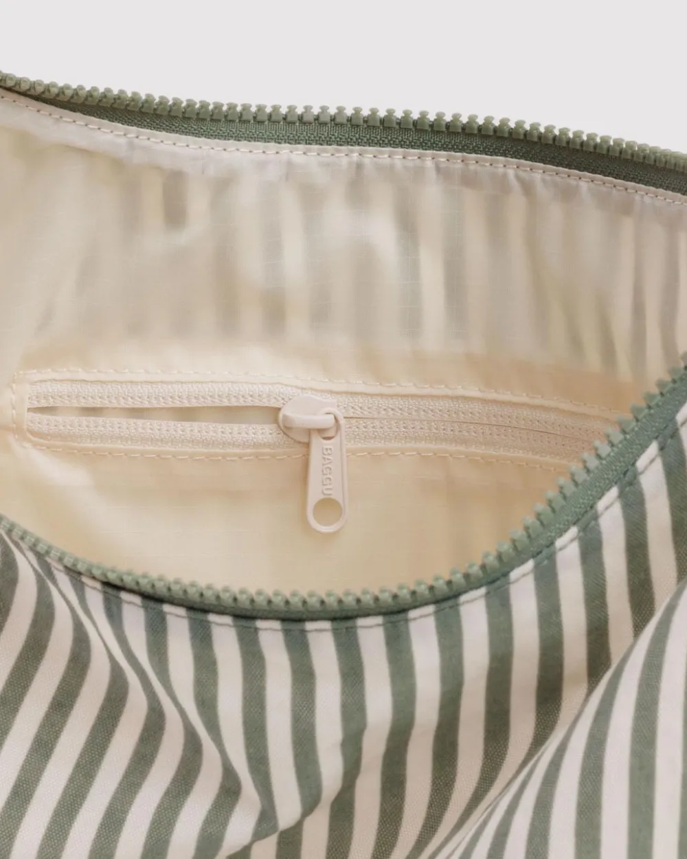 Baggu Nylon Shoulder Bag - Sage Stripe^ Bags