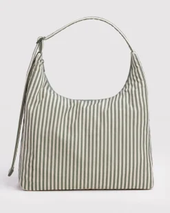 Baggu Nylon Shoulder Bag - Sage Stripe^ Bags