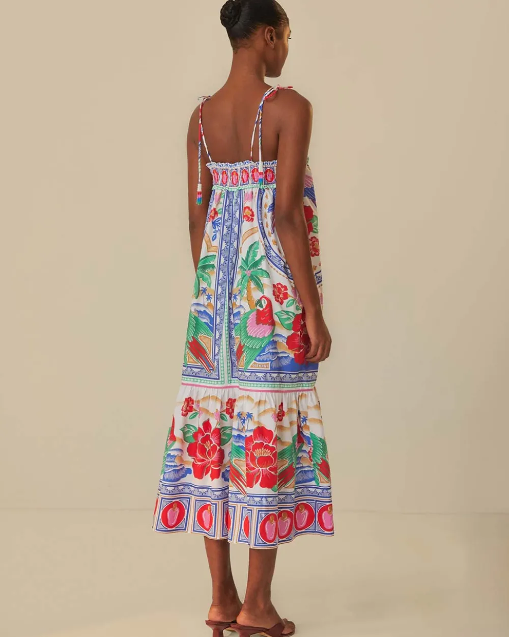 Farm Rio Off-White Flowers Beach Maxi Dress^ Dresses + Jumpsuits