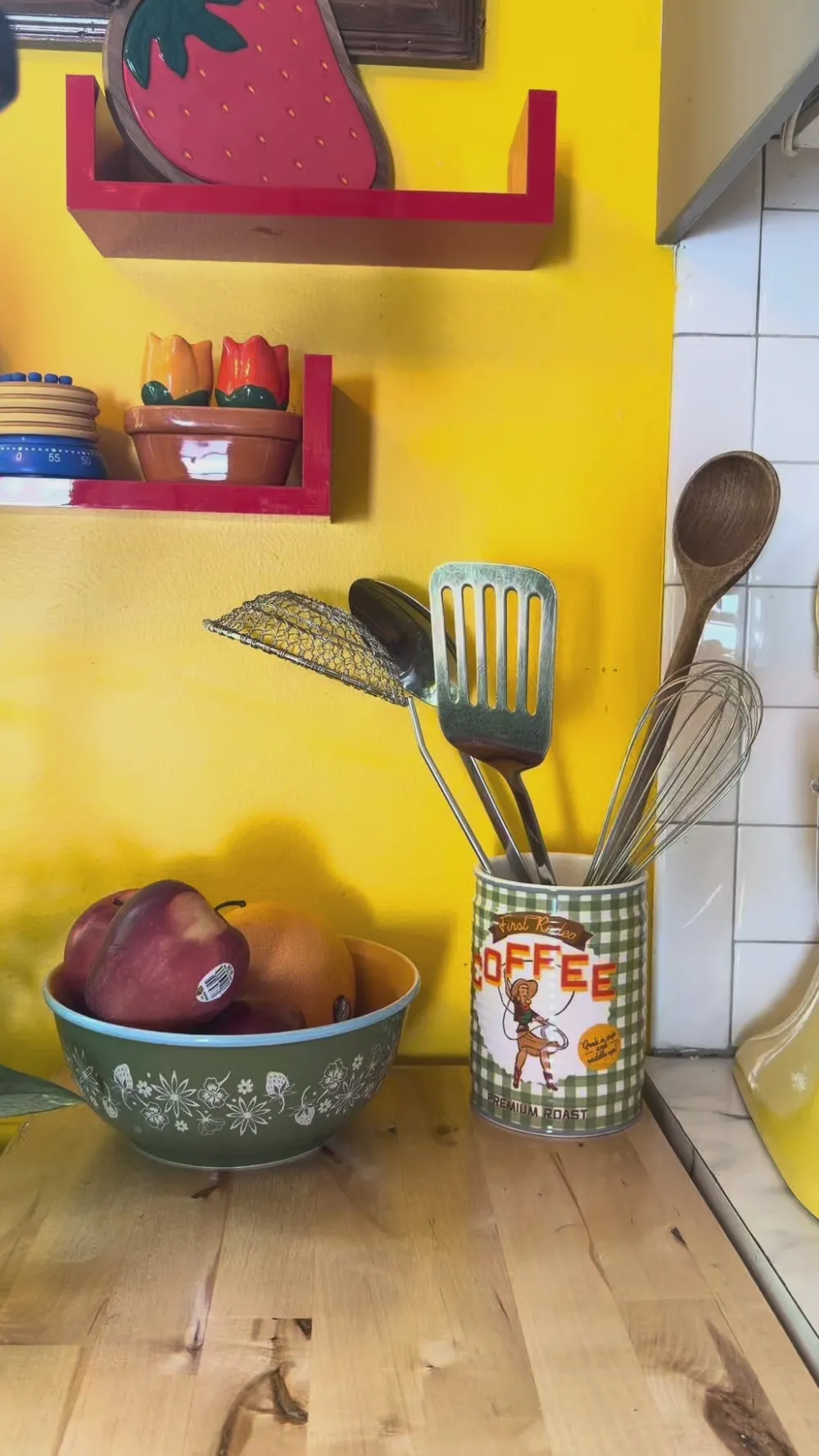 ban.do Orange Salt and Pepper Shakers^ Kitchen + Bar
