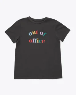 ban.do Out of Office Tee - Vintage Black^ Tees + Sweatshirts