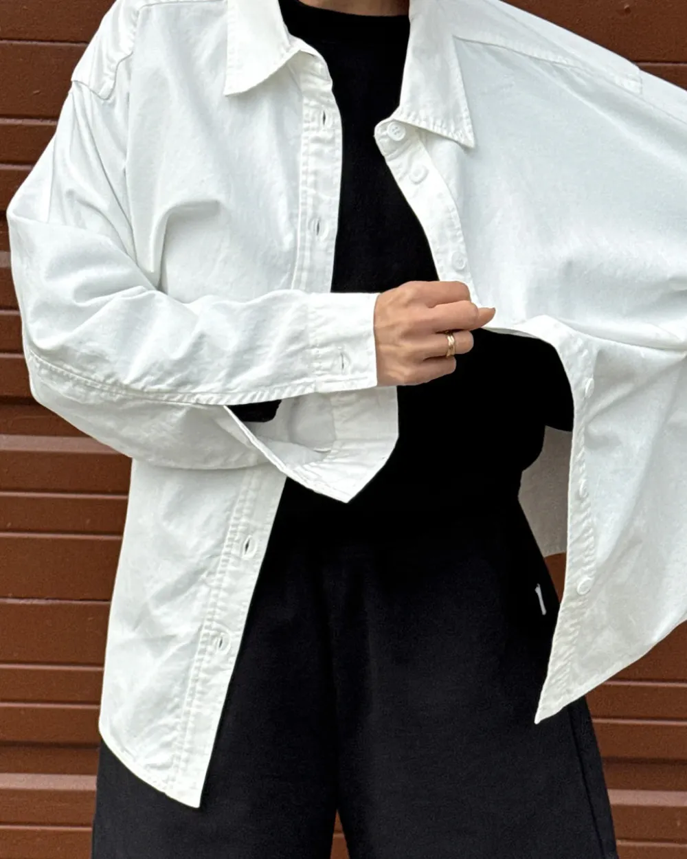 Le Bon Shoppe Owen Shirt - White^ Tops