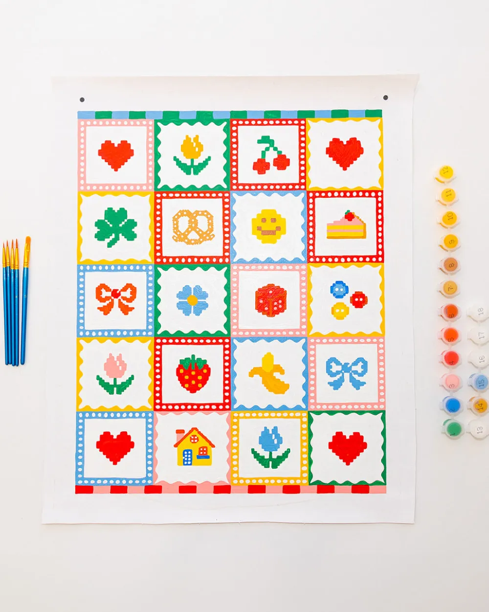 ban.do x Paint Anywhere Paint By Numbers - Quilt^ Games + Activities