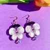 Not Picasso Pansies Earrings^ Jewelry