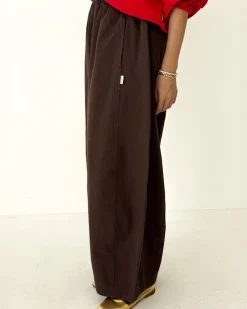 Le Bon Shoppe Parachute Pants - Dark Brown^ Bottoms