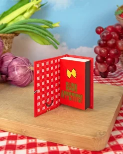 A Shop of Things Pasta Cookbook Matches^ Candles + Home Fragrance