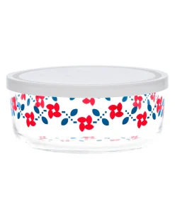 Fishs Eddy Patsy Glass Storage Bowl^ Kitchen + Bar
