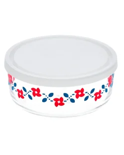 Fishs Eddy Patsy Glass Storage Bowl^ Kitchen + Bar