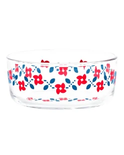 Fishs Eddy Patsy Glass Storage Bowl^ Kitchen + Bar