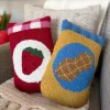 ban.do x Peking Handicraft Peanut Butter Hook Pillow^ Home + Décor