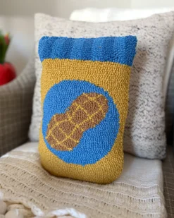 ban.do x Peking Handicraft Peanut Butter Hook Pillow^ Home + Décor