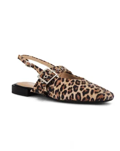 Intentionally Blank Pearl Slingback Ballet Flat - Leopard^ Shoes