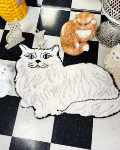 A Shop of Things Persian Cat Rug^ Home + Décor
