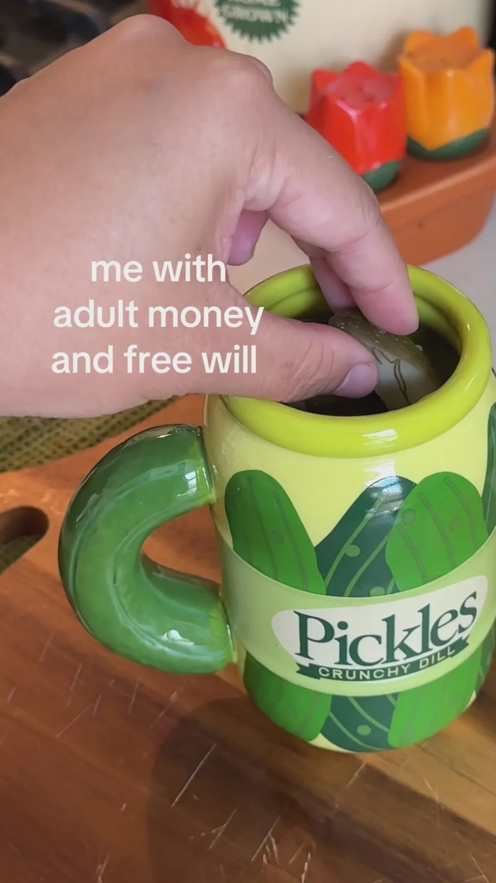 ban.do Pickle Jar Ceramic Mug^ Kitchen + Bar