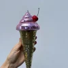 Sofiest Designs Pink Disco Ice Cream Cone^ Home + Décor