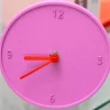 Helio Ferretti Co Pink Raw Round Clock^ Desk Accessories