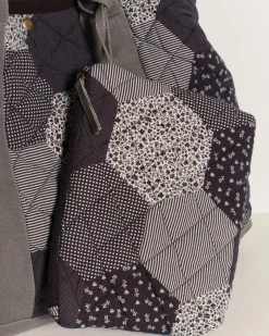 Free People Pippa Patchwork Tote - Blue Combo^ Bags
