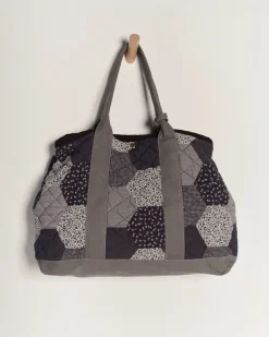 Free People Pippa Patchwork Tote - Blue Combo^ Bags