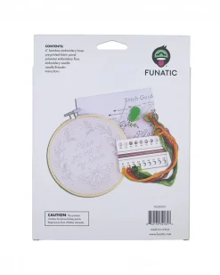 Funatic Please Get Out Of My House Embroidery Kit^ Games + Activities