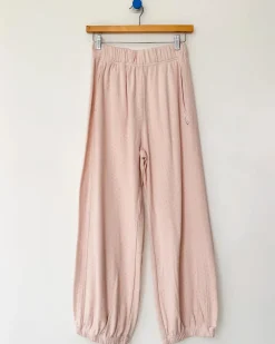Le Bon Shoppe Pointelle Balloon Pants - Baby Pink^ Bottoms