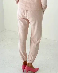 Le Bon Shoppe Pointelle Serene Jogger - Baby Pink^ Bottoms