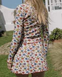 Lisa Says Gah Poppy Cardi - Primary Floral^ Tops