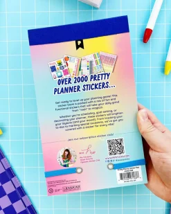 Pipsticks Pretty Planner Sticker Pad^ Stickers + Tape