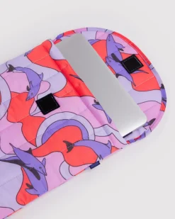 Baggu Puffy Laptop Sleeve 16" - Dolphins^ Travel Accessories|Bags