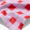 Geometry Quilt Block Pink Andred Bar Towel^ Kitchen + Bar
