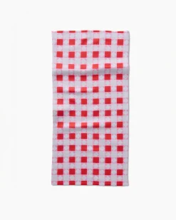 Geometry Quilt Block Pink Andred Bar Towel^ Kitchen + Bar