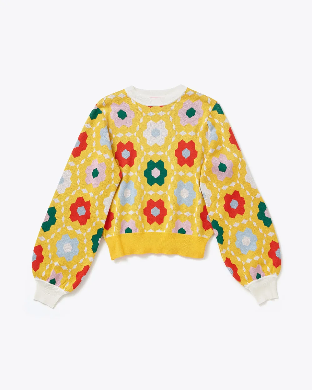 ban.do Quilted Balloon Sleeve Sweater^ Sweaters