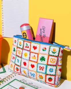 ban.do Quilted Pouch - Icons^ Travel Accessories