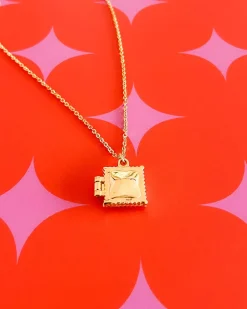 A Shop of Things Ravioli Locket Necklace^ Jewelry