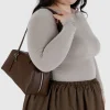 Baggu Recycled Leather Bowler Bag - Brown^ Bags