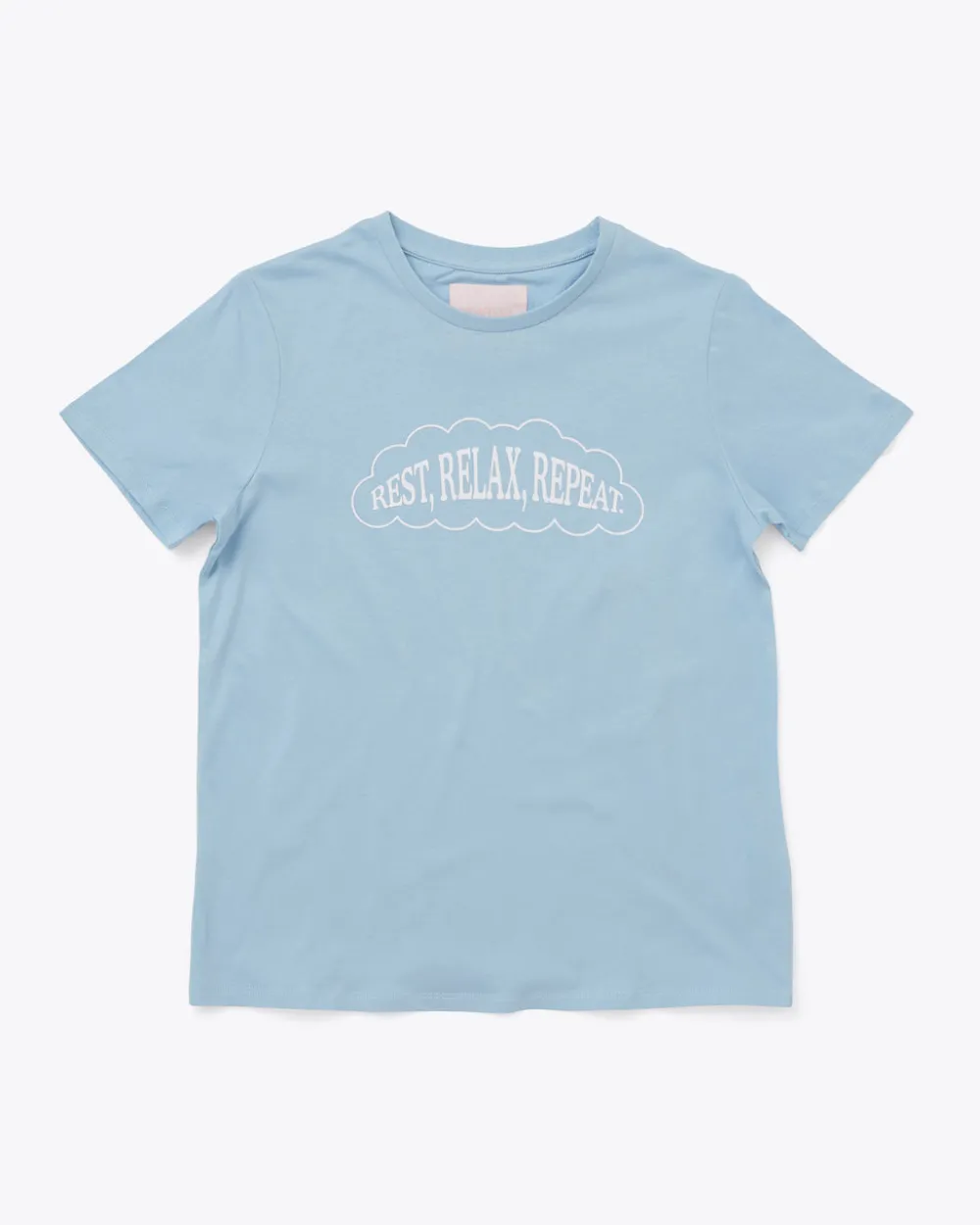 ban.do Rest, Relax, Repeat Tee - Sky^ Tees + Sweatshirts