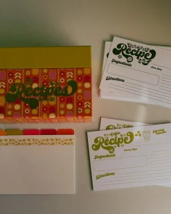 Chicka & Co Retro Recipe Box Bundle^ Kitchen + Bar