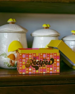 Chicka & Co Retro Recipe Box Bundle^ Kitchen + Bar