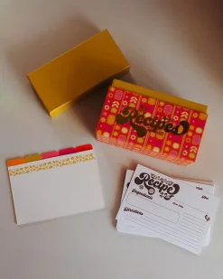 Chicka & Co Retro Recipe Box Bundle^ Kitchen + Bar