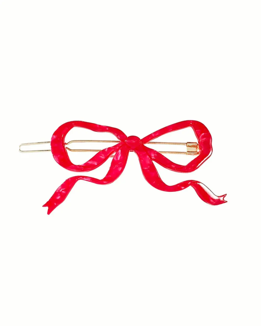 Hey Ricochet Ribbon Bow Clip - Red^ Hats + Hair