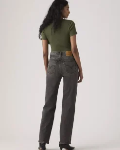 Levi's Ribcage Full Length Jeans - Automate Me^ Bottoms