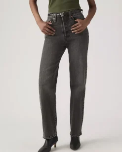 Levi's Ribcage Full Length Jeans - Automate Me^ Bottoms