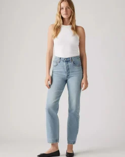 Levi's Ribcage Straight Ankle Jeans - Let's Share^ Bottoms