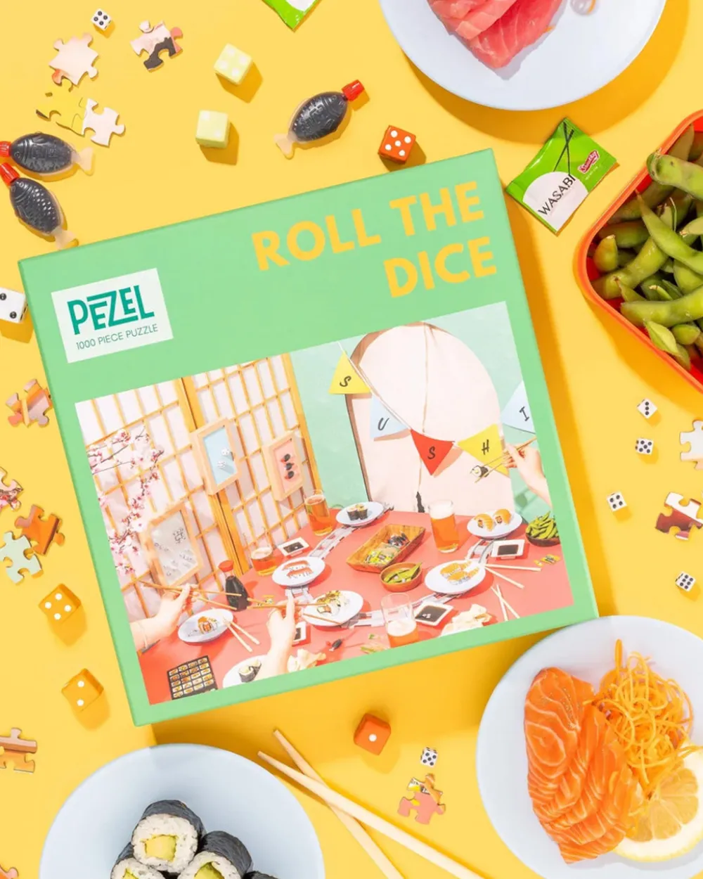 Pezel Puzzles Roll the Dice - 1000 Piece Jigsaw Puzzle^ Games + Activities