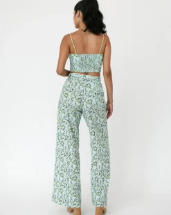 Rachel Antonoff Rose Pants - Blueberries^ Bottoms