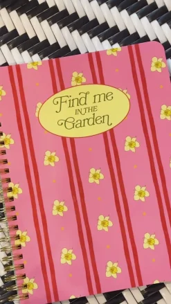 ban.do Rough Draft Mini Notebook - Find Me in the Garden^ Notebooks + Folders