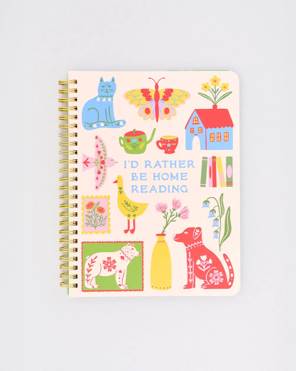 ban.do Rough Draft Mini Notebook - I'd Rather Be Home Reading^ Notebooks + Folders