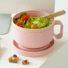 Helio Ferretti Co Round Bon Appetit Lunch Box - Pink^ Bags