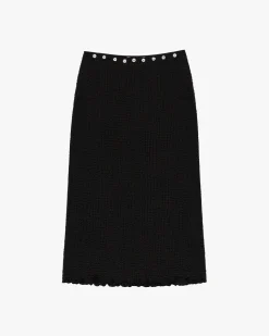 Lisa Says Gah Sammy Skirt - Caviar^ Bottoms