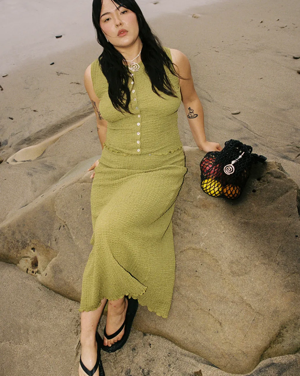 Lisa Says Gah Sammy Skirt - Olive^ Bottoms